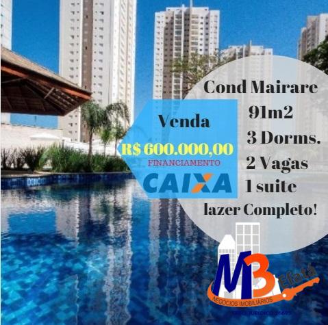 Apartamento, 3 quartos, 91 m² - Foto 1