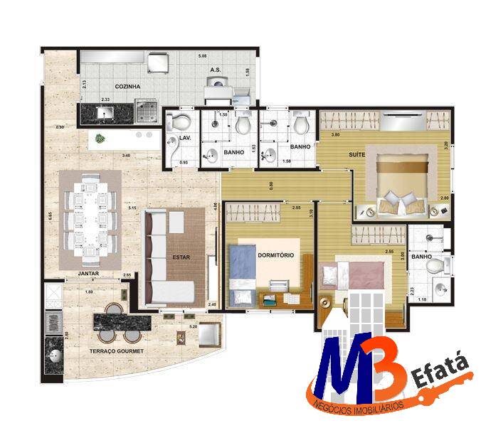 Apartamento, 3 quartos - Foto 17